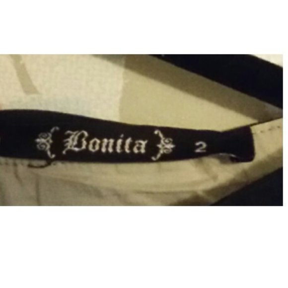 Black Skirt Bonita Sz 2 M or L - Picture 2 of 4